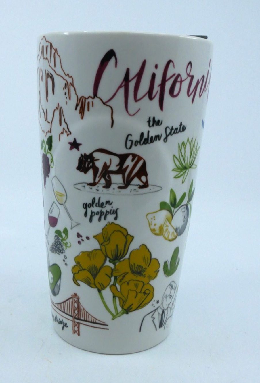 Starbucks California Double Wall Ceramic 12 oz Tumbler 2021